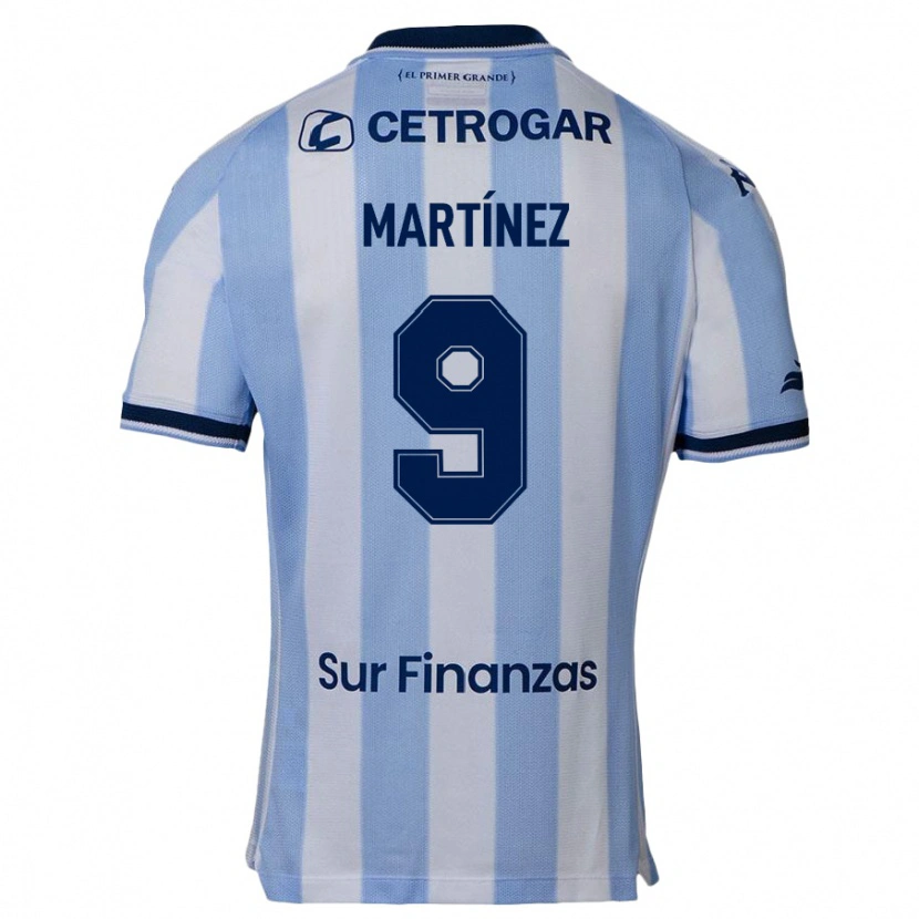 Danxen Enfant Maillot Adrián Martínez #9 Bleu Foncé Tenues Domicile 2025/26 T-Shirt