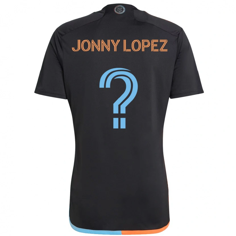 Danxen Enfant Maillot Jonny Lopez #0 Bleu Clair Tenues Extérieur 2025/26 T-Shirt