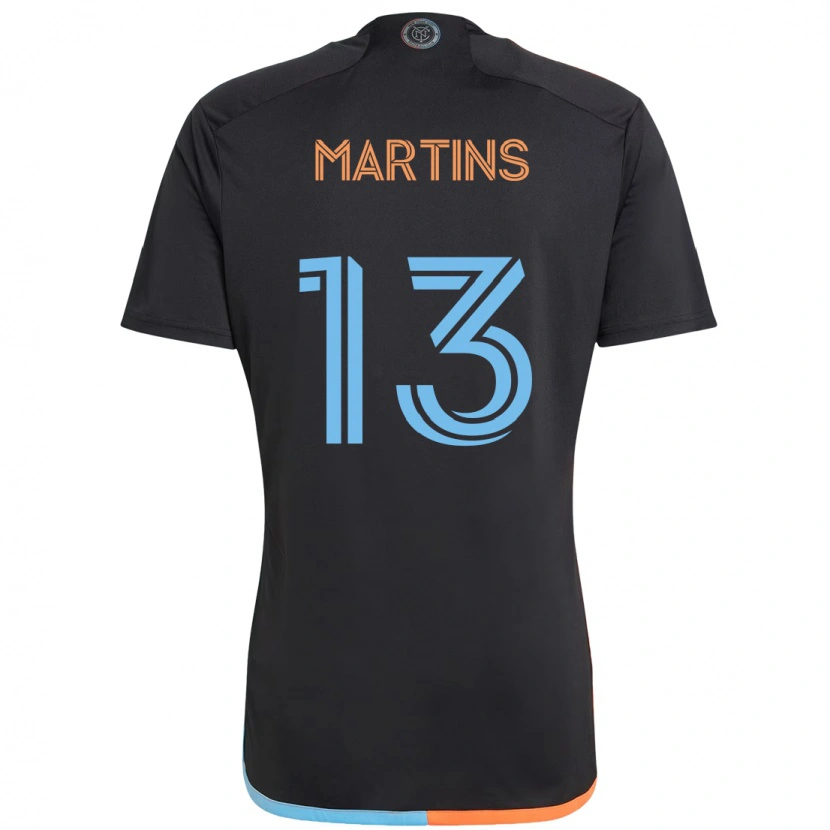 Danxen Enfant Maillot Thiago Martins #13 Bleu Clair Tenues Extérieur 2025/26 T-Shirt