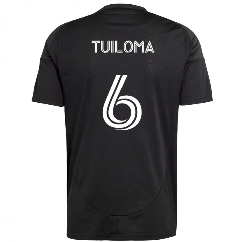 Danxen Enfant Maillot Bill Tuiloma #6 Bleu Ciel Blanc Tenues Extérieur 2025/26 T-Shirt