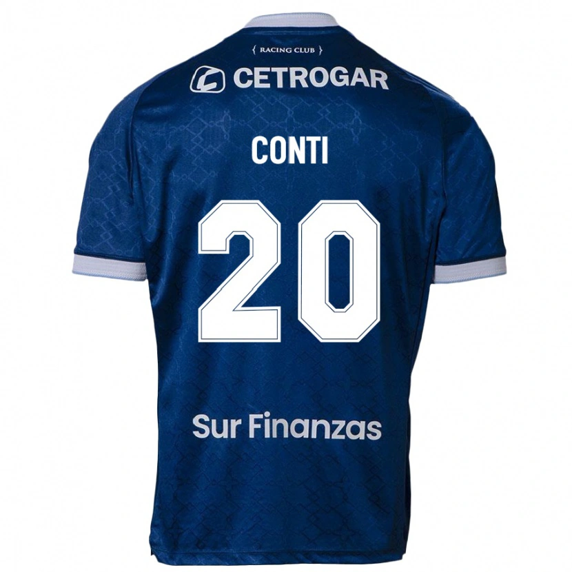 Danxen Enfant Maillot Germán Conti #20 Bleu Ciel Tenues Extérieur 2025/26 T-Shirt