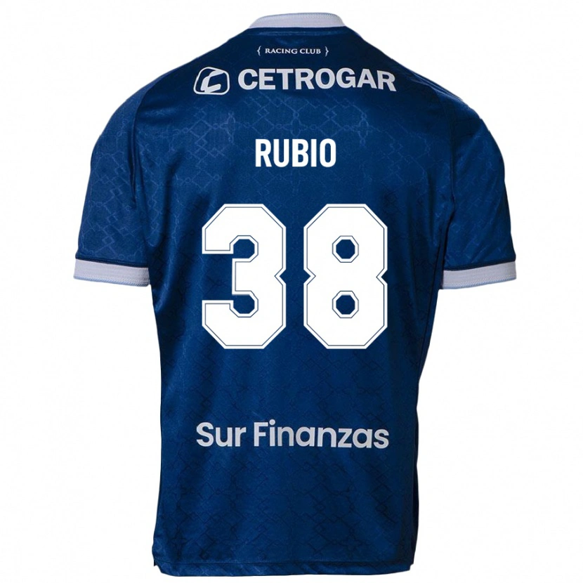 Danxen Enfant Maillot Tobias Rubio #38 Bleu Ciel Tenues Extérieur 2025/26 T-Shirt