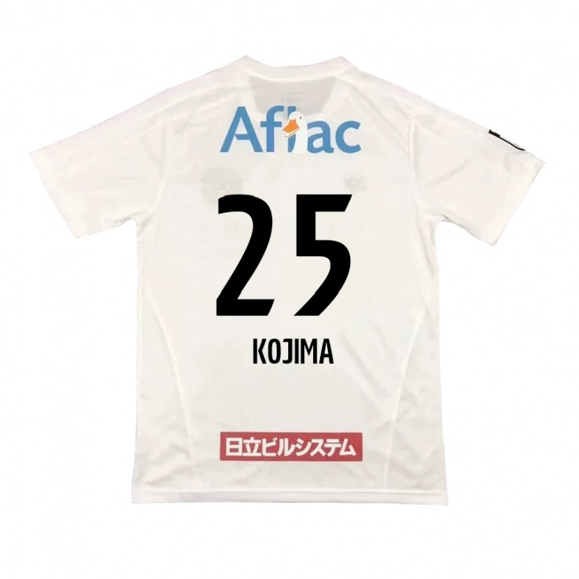 Danxen Enfant Maillot Ryosuke Kojima #25 Noir Jaune Tenues Extérieur 2025/26 T-Shirt