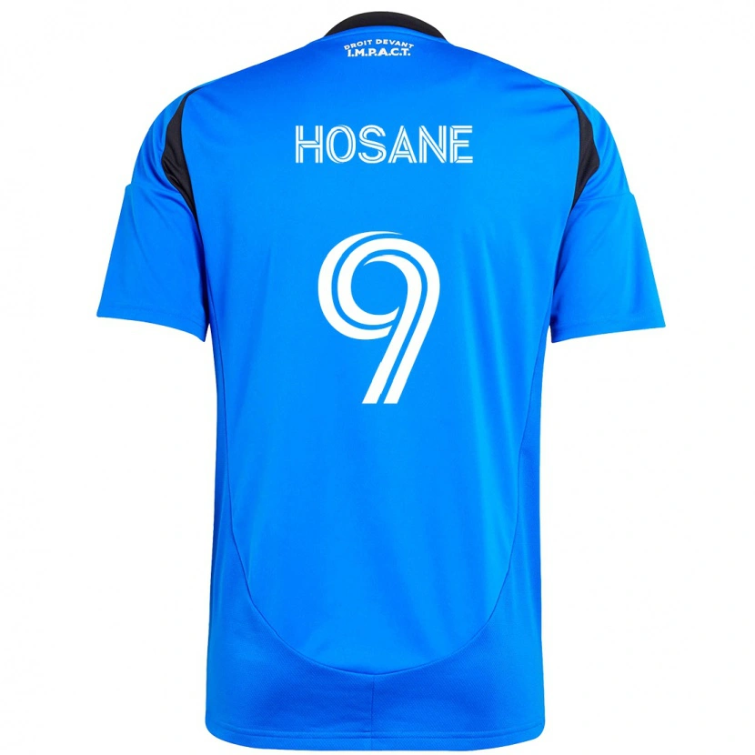 Danxen Homme Maillot Soukou Hosane #9 Bleu Ciel Bleu Foncé Tenues Domicile 2025/26 T-Shirt