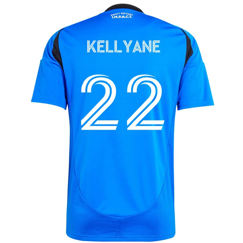 Danxen Homme Maillot Dumas Kellyane #22 Bleu Ciel Bleu Foncé Tenues Domicile 2025/26 T-Shirt