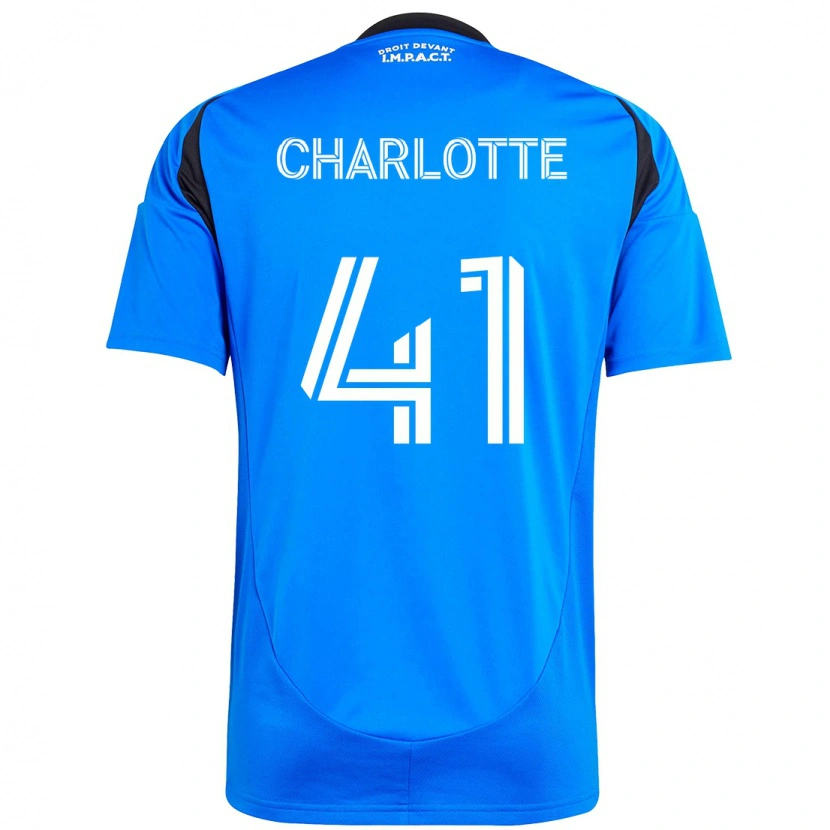 Danxen Homme Maillot Baptista Charlotte #41 Bleu Ciel Bleu Foncé Tenues Domicile 2025/26 T-Shirt