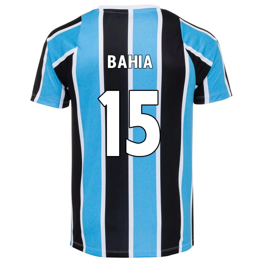 Danxen Homme Maillot Raíssa Bahia #15 Blanc Bleu Tenues Domicile 2025/26 T-Shirt