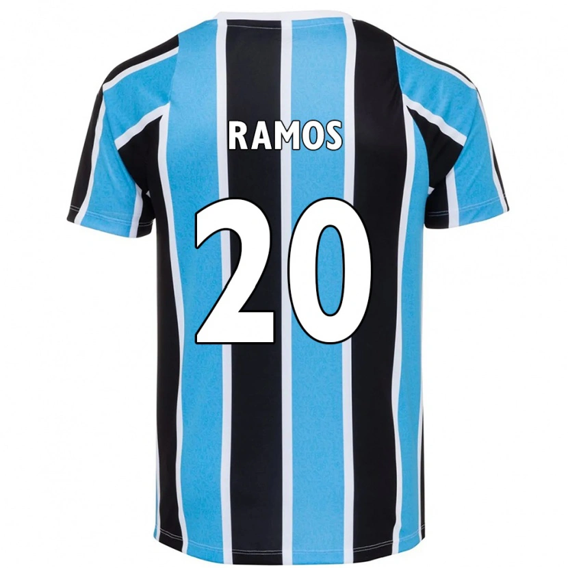 Danxen Homme Maillot Mónica Ramos #20 Blanc Bleu Tenues Domicile 2025/26 T-Shirt