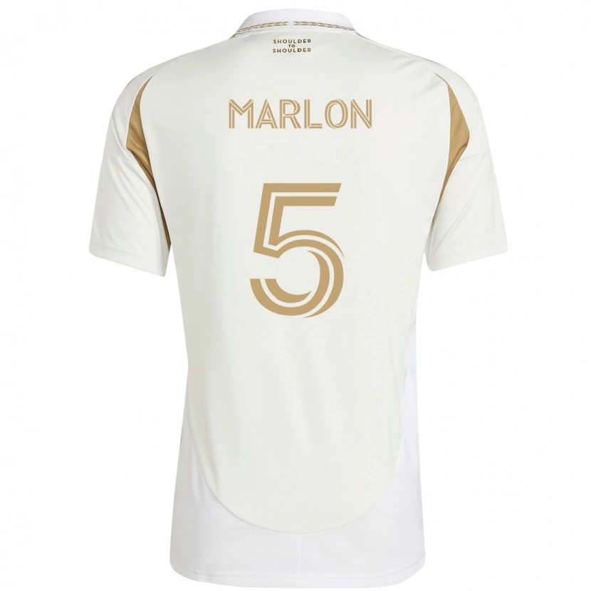 Danxen Homme Maillot Marlon #5 Noir Marron Tenues Extérieur 2025/26 T-Shirt