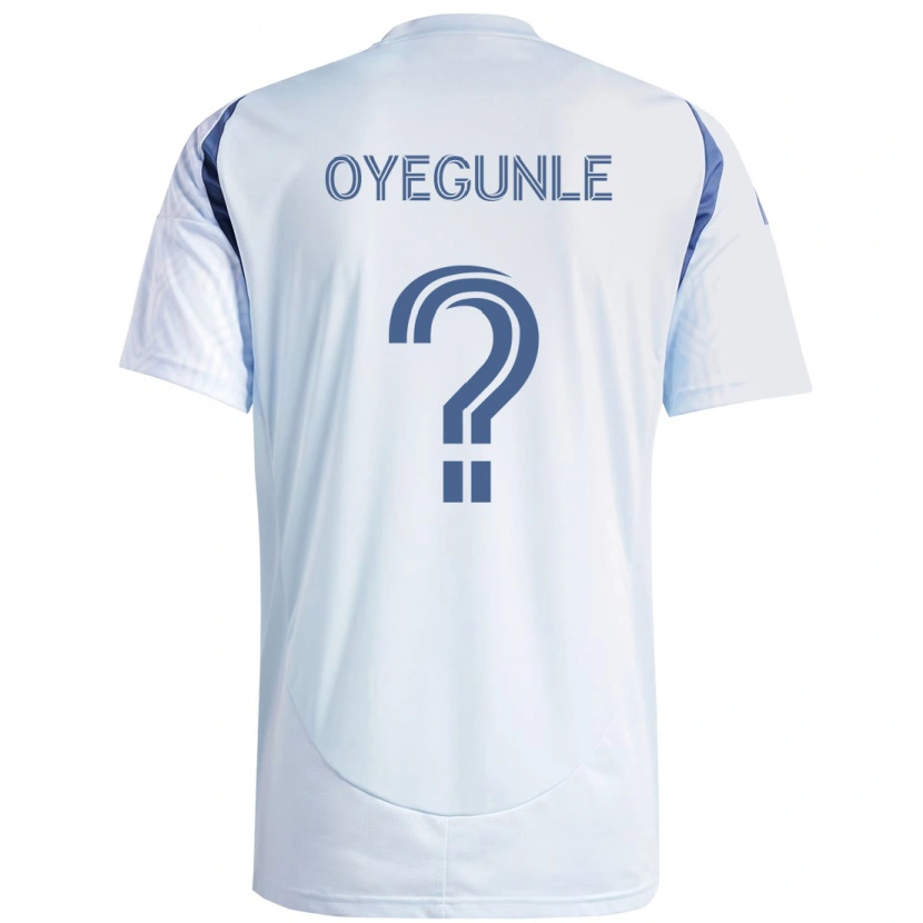 Danxen Homme Maillot Olu Oyegunle #0 Rouge Blanc Tenues Extérieur 2025/26 T-Shirt