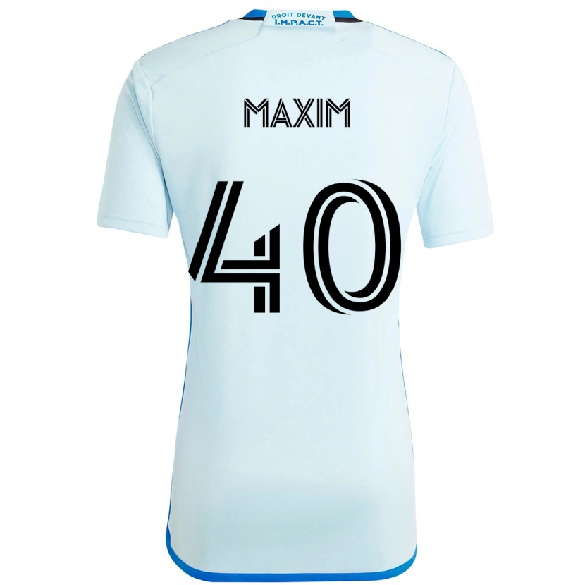 Danxen Homme Maillot Ellyson Maxim #40 Bleu Foncé Noir Tenues Extérieur 2025/26 T-Shirt