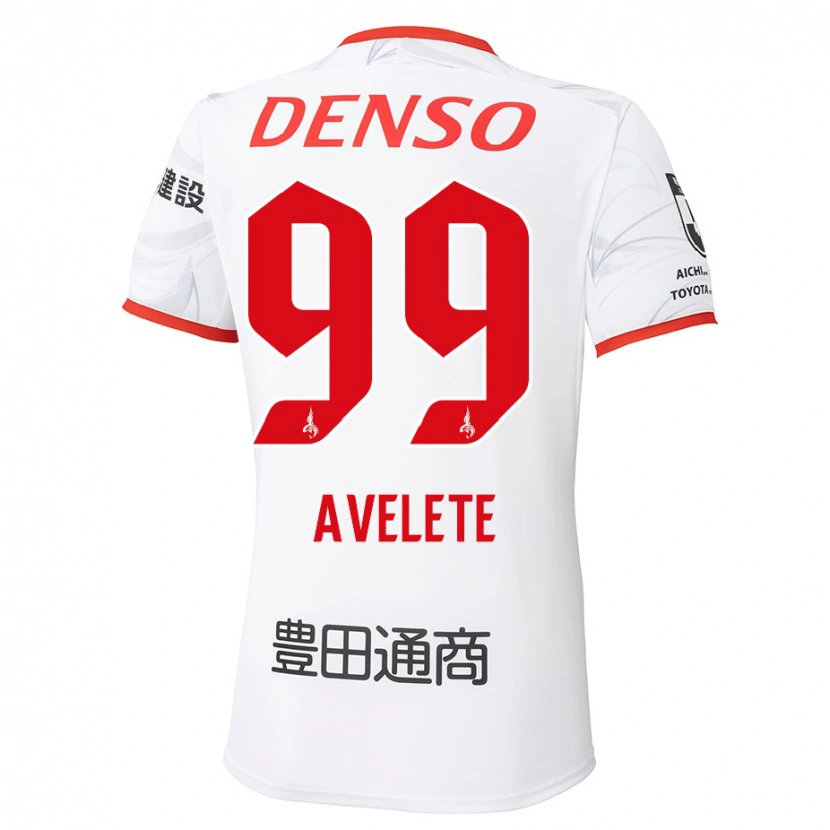 Danxen Homme Maillot Yves Avelete #99 Rouge Jaune Tenues Extérieur 2025/26 T-Shirt