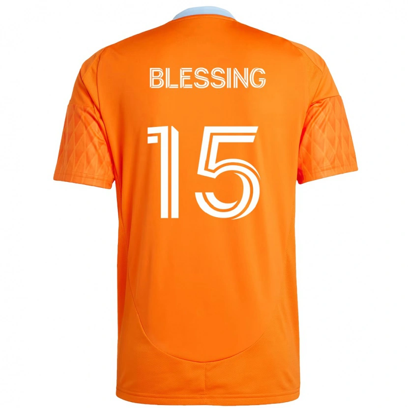 Danxen Femme Maillot Latif Blessing #15 Violet Orange Tenues Domicile 2025/26 T-Shirt