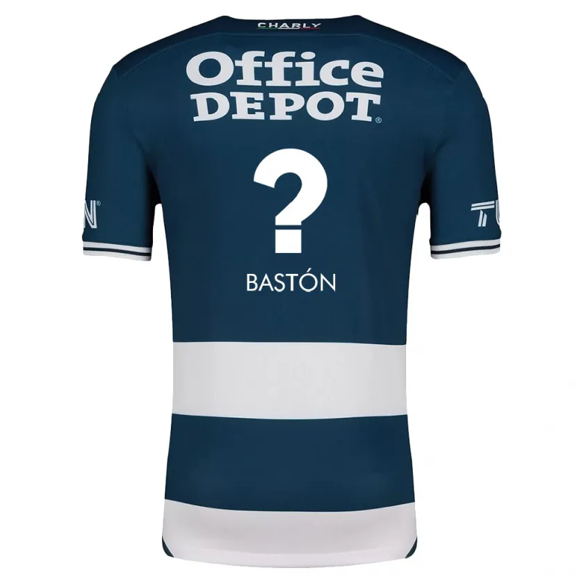 Danxen Enfant Maillot Borja Bastón #0 Bleu Blanc Tenues Domicile 2024/25 T-Shirt