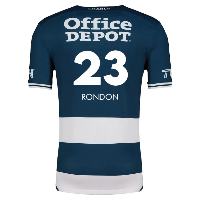 Danxen Enfant Maillot Salomón Rondón #23 Bleu Blanc Tenues Domicile 2024/25 T-Shirt