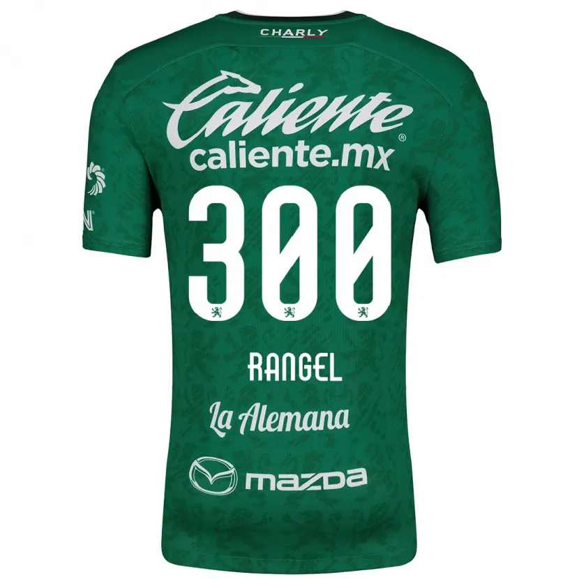 Danxen Enfant Maillot Luis Rangel #300 Vert Blanc Tenues Domicile 2024/25 T-Shirt