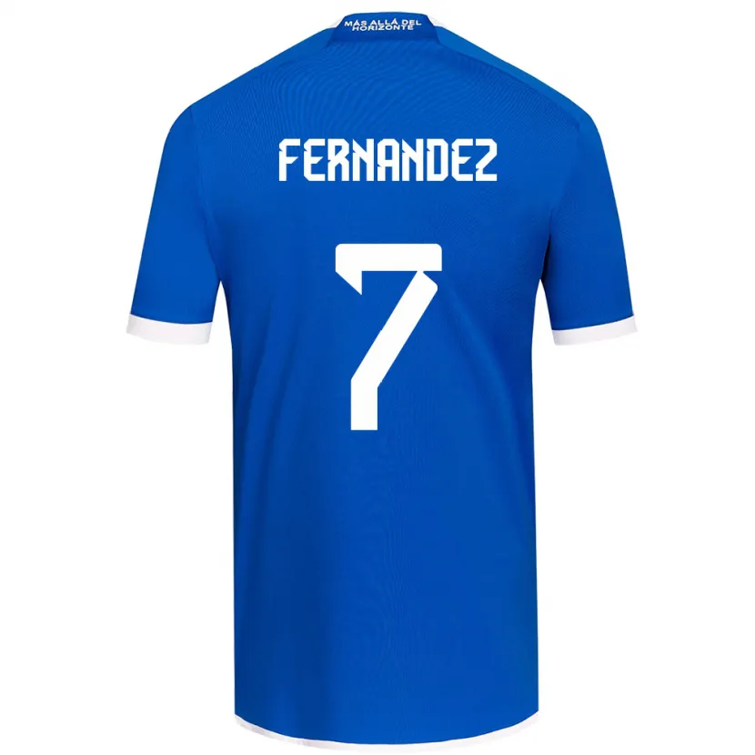 Danxen Enfant Maillot Rebeca Fernández #7 Bleu Blanc Tenues Domicile 2024/25 T-Shirt