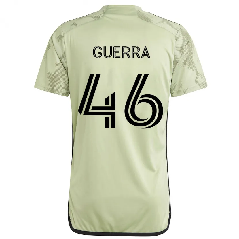 Danxen Enfant Maillot Decarlo Guerra #46 Vert Clair Tenues Extérieur 2024/25 T-Shirt