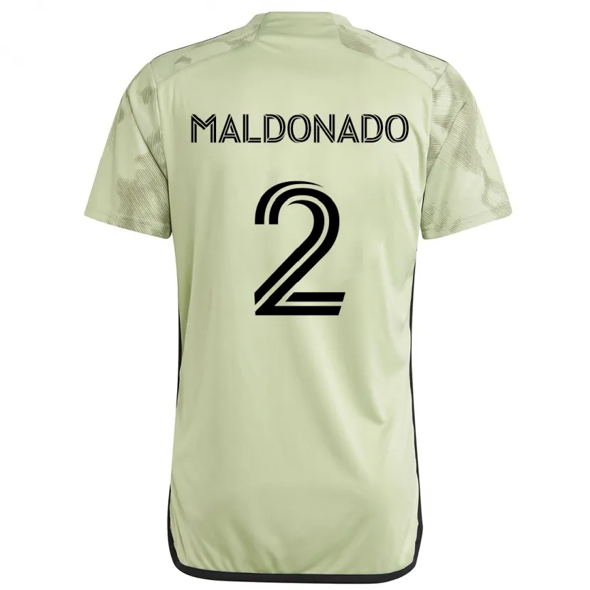 Danxen Enfant Maillot Denil Maldonado #2 Vert Clair Tenues Extérieur 2024/25 T-Shirt