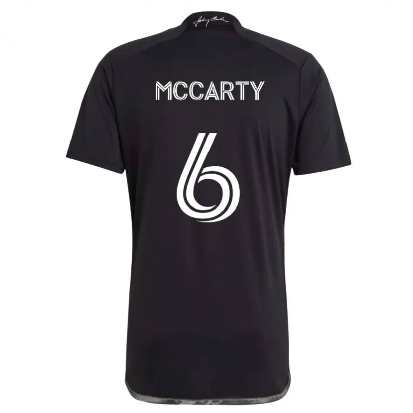 Danxen Enfant Maillot Dax Mccarty #6 Noir Tenues Extérieur 2024/25 T-Shirt