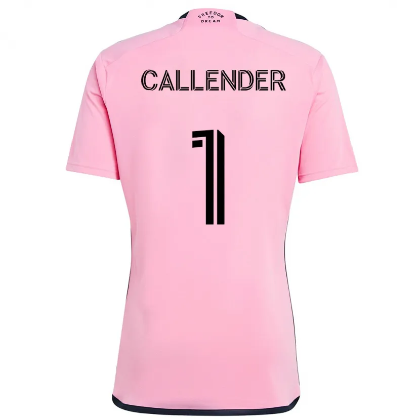 Danxen Femme Maillot Drake Callender #1 Rose Tenues Domicile 2024/25 T-Shirt