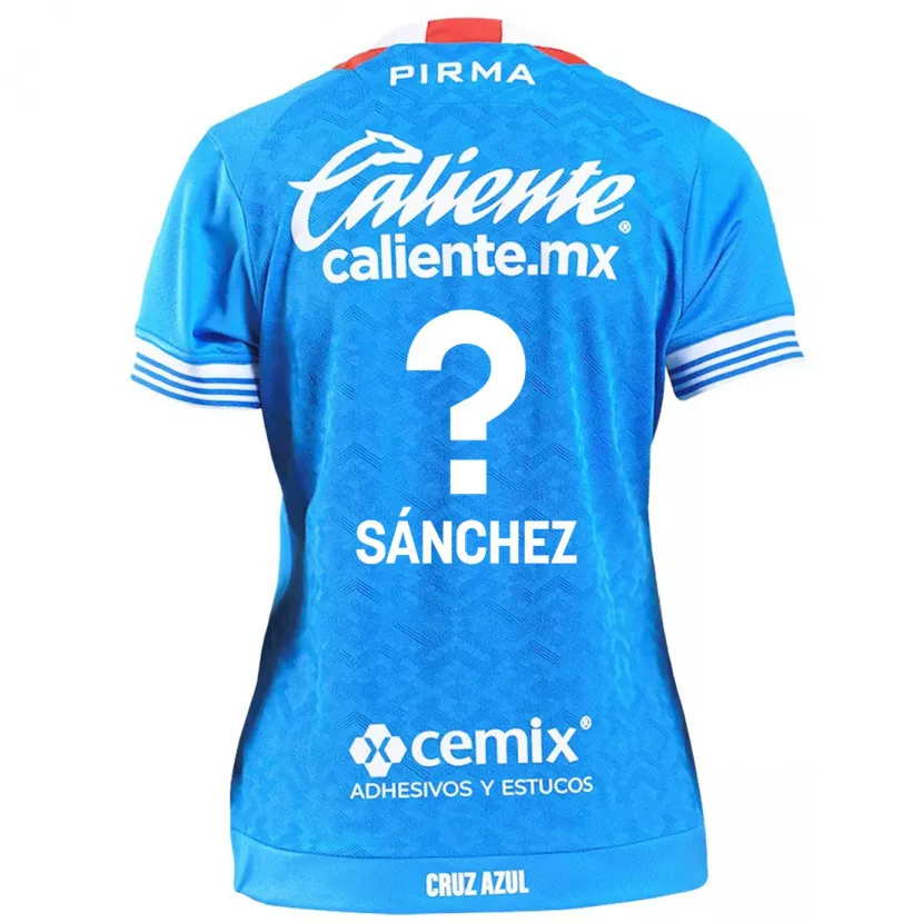 Danxen Enfant Maillot Jorge Sánchez #0 Bleu Ciel Tenues Domicile 2024/25 T-Shirt