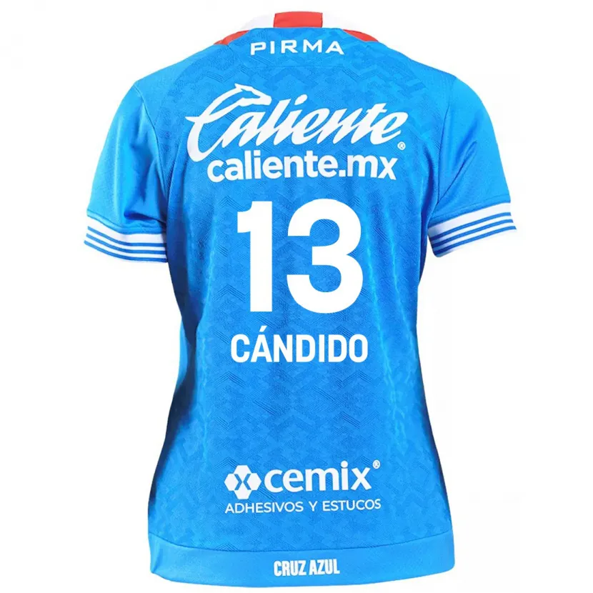 Danxen Enfant Maillot Camilo Cándido #13 Bleu Ciel Tenues Domicile 2024/25 T-Shirt