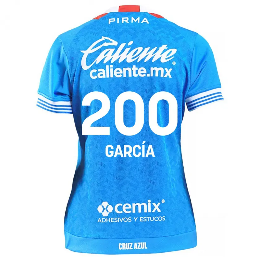 Danxen Enfant Maillot Jorge García #200 Bleu Ciel Tenues Domicile 2024/25 T-Shirt