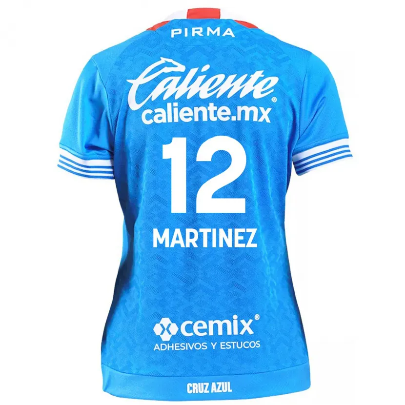 Danxen Enfant Maillot Jose Joaquin Martinez #12 Bleu Ciel Tenues Domicile 2024/25 T-Shirt