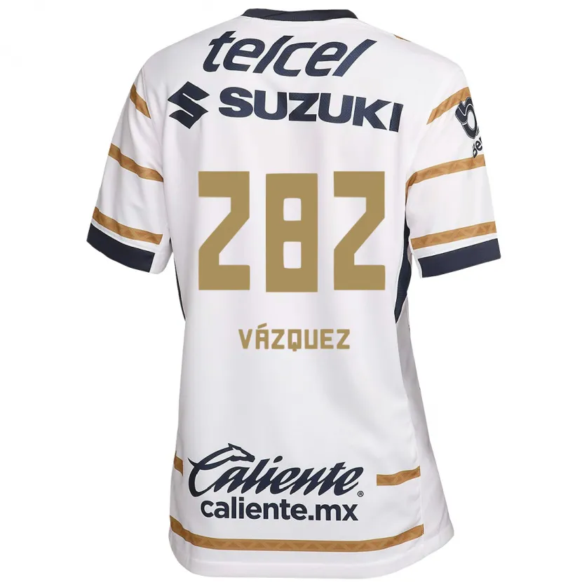 Danxen Enfant Maillot Austin Vázquez #282 Obsidienne Blanche Tenues Domicile 2024/25 T-Shirt