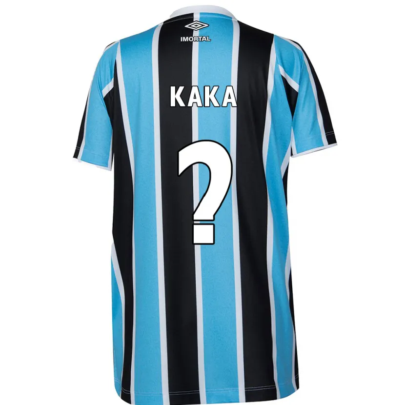 Danxen Enfant Maillot Kaká #0 Bleu Noir Blanc Tenues Domicile 2024/25 T-Shirt