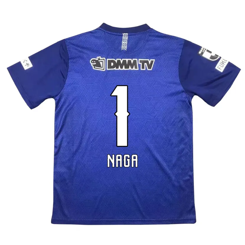 Danxen Enfant Maillot Takumi Nagaishi #1 Bleu Foncé Tenues Domicile 2024/25 T-Shirt