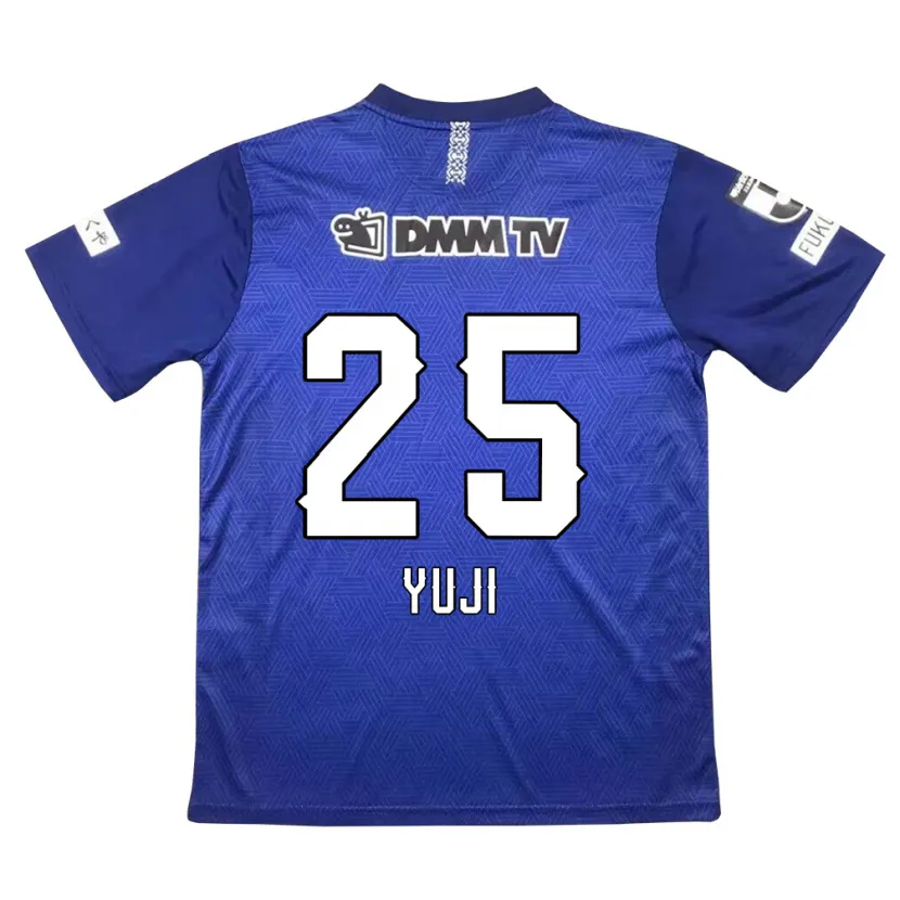 Danxen Enfant Maillot Yuji Kitajima #25 Bleu Foncé Tenues Domicile 2024/25 T-Shirt