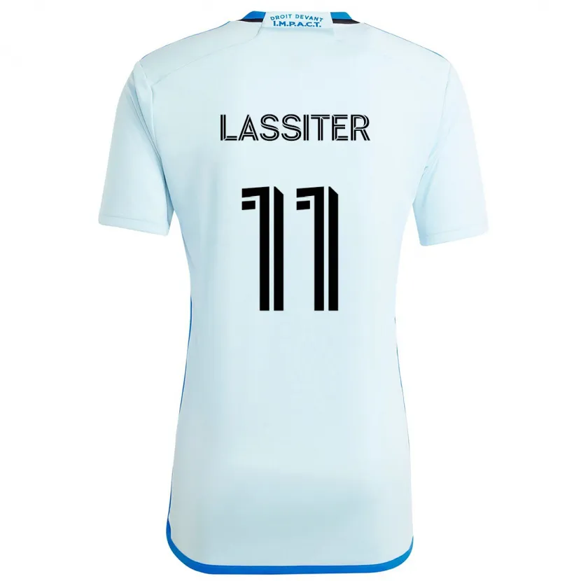 Danxen Enfant Maillot Ariel Lassiter #11 Glace Bleue Tenues Extérieur 2024/25 T-Shirt