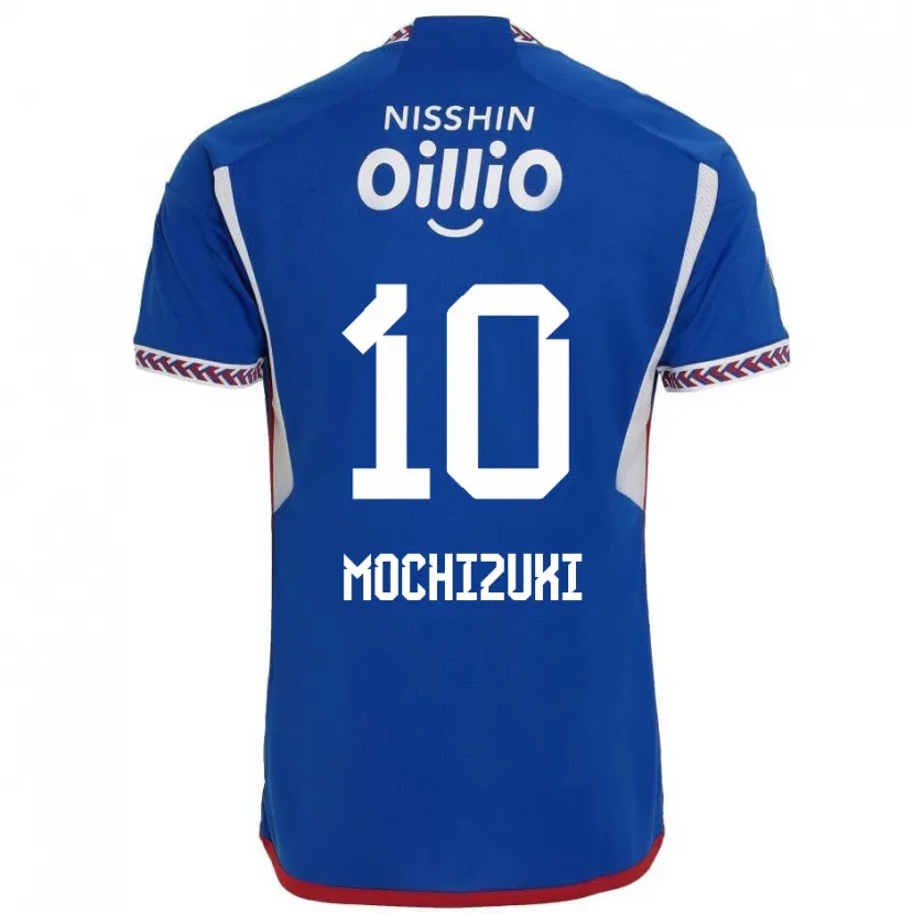 Danxen Homme Maillot Kohei Mochizuki #10 Bleu Blanc Rouge Tenues Domicile 2024/25 T-Shirt