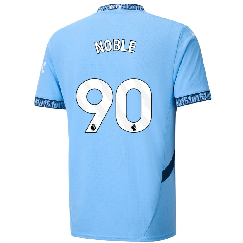 Danxen Enfant Maillot Kian Noble #90 Bleu Marine Tenues Domicile 2024/25 T-Shirt