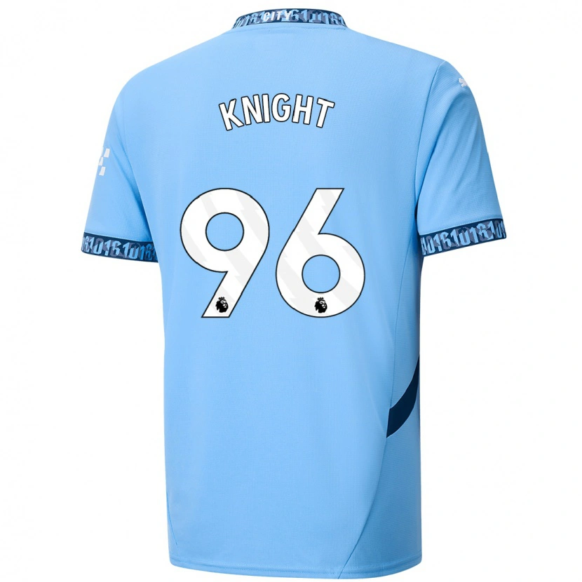 Danxen Enfant Maillot Ben Knight #96 Bleu Marine Tenues Domicile 2024/25 T-Shirt