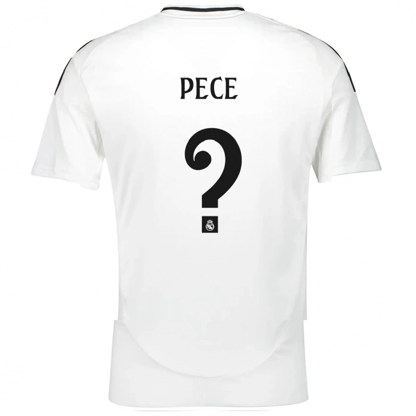 Danxen Enfant Maillot Pece #0 Blanc Tenues Domicile 2024/25 T-Shirt