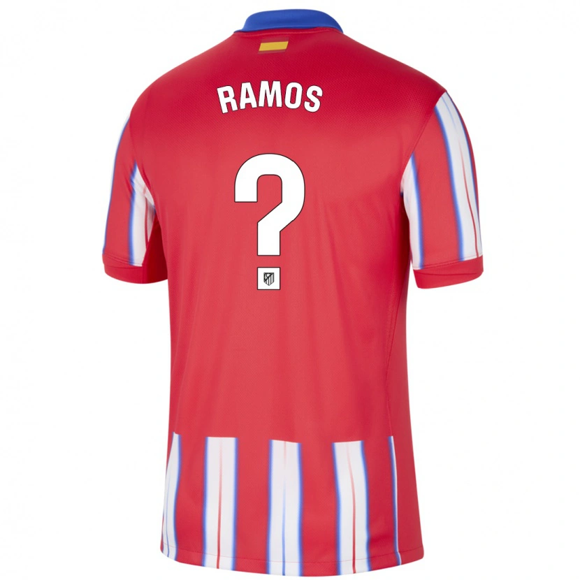 Danxen Enfant Maillot Yeremaiah Ramos #0 Rouge Blanc Bleu Tenues Domicile 2024/25 T-Shirt