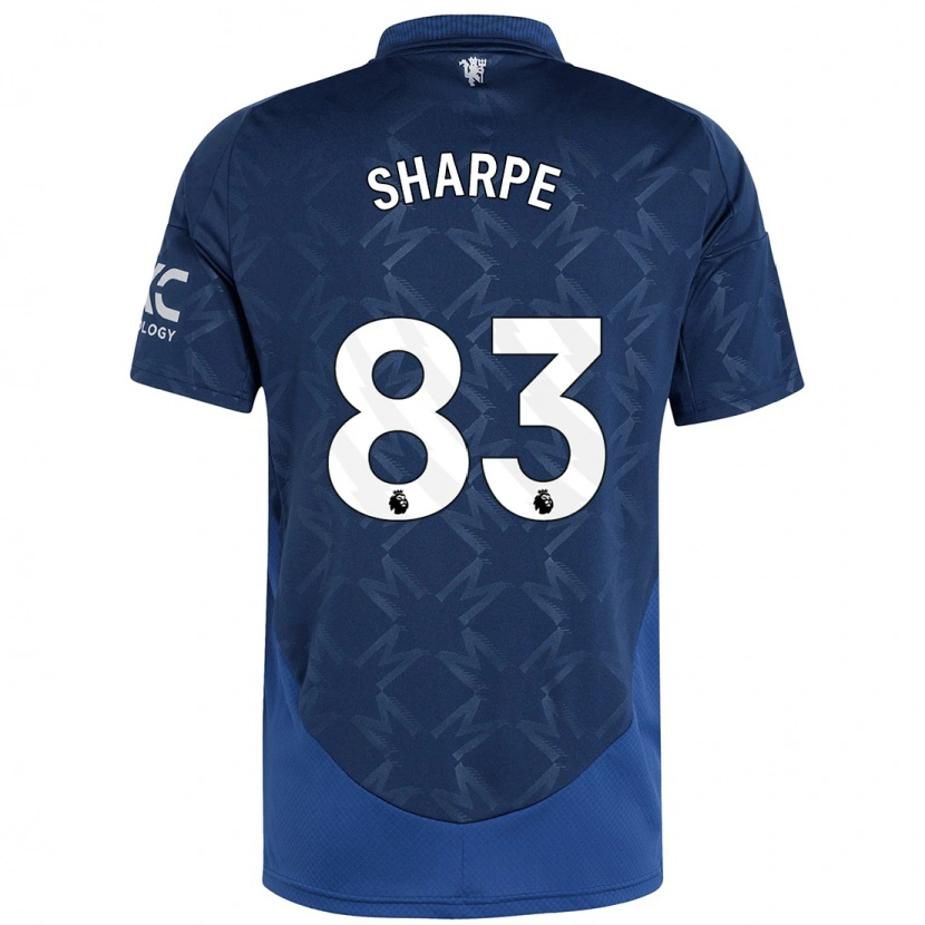 Danxen Enfant Maillot Malachi Sharpe #83 Indigo Tenues Extérieur 2024/25 T-Shirt