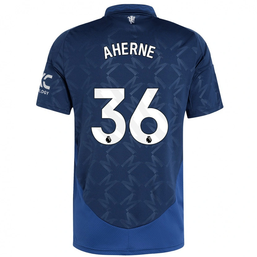 Danxen Enfant Maillot Alyssa Aherne #36 Indigo Tenues Extérieur 2024/25 T-Shirt