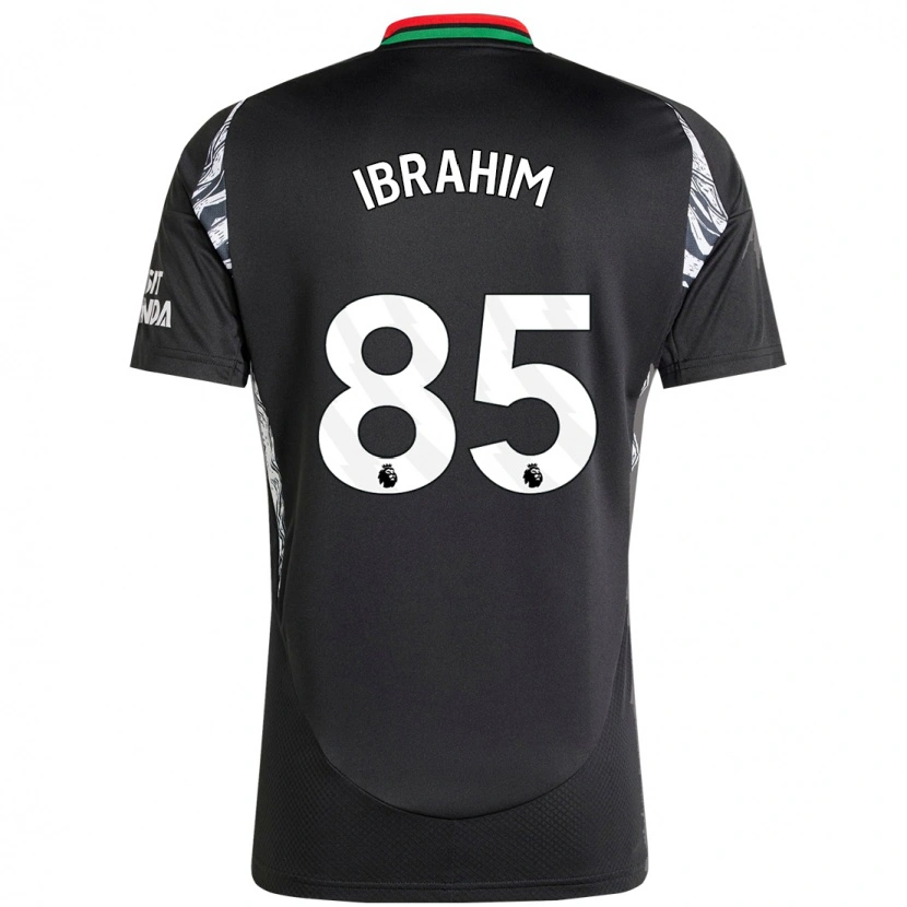 Danxen Enfant Maillot Ife Ibrahim #85 Noir Tenues Extérieur 2024/25 T-Shirt