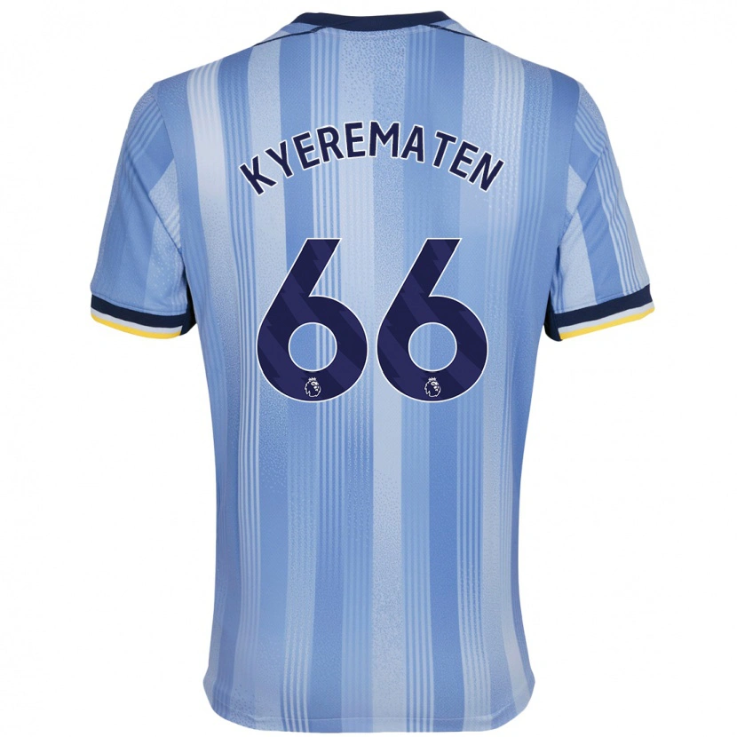 Danxen Enfant Maillot Rio Kyerematen #66 Bleu Clair Tenues Extérieur 2024/25 T-Shirt