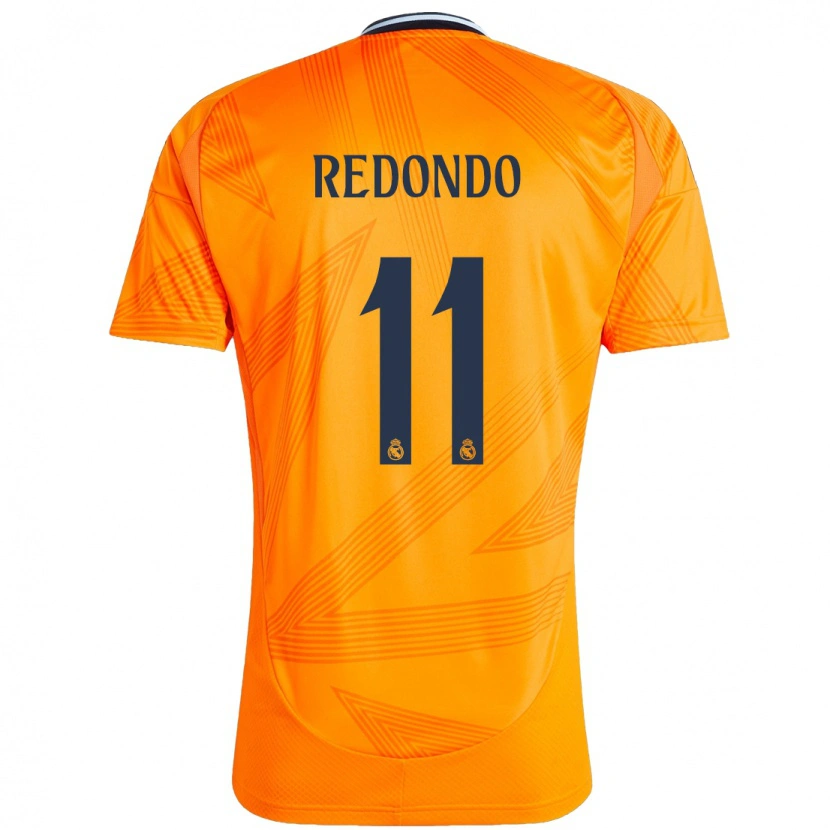 Danxen Enfant Maillot Alba Redondo #11 Orange Tenues Extérieur 2024/25 T-Shirt