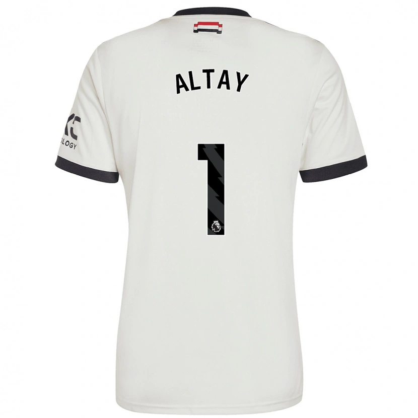 Danxen Enfant Maillot Altay Bayındır #1 Blanc Cassé Troisieme 2024/25 T-Shirt