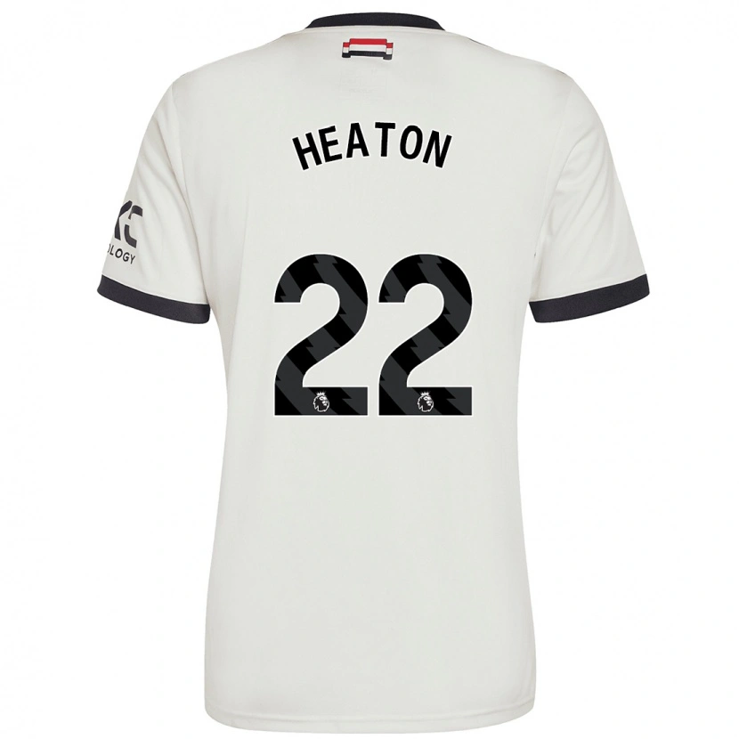 Danxen Enfant Maillot Tom Heaton #22 Blanc Cassé Troisieme 2024/25 T-Shirt