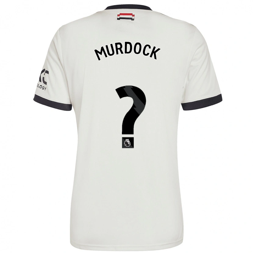 Danxen Enfant Maillot Will Murdock #0 Blanc Cassé Troisieme 2024/25 T-Shirt