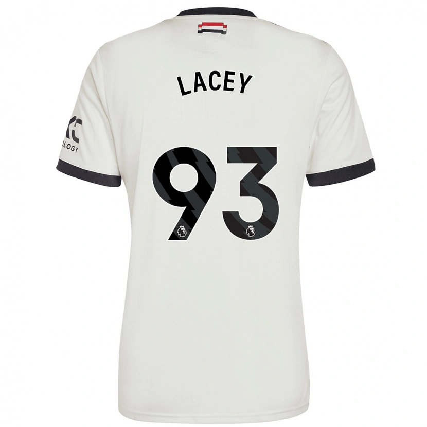 Danxen Enfant Maillot Shea Lacey #93 Blanc Cassé Troisieme 2024/25 T-Shirt