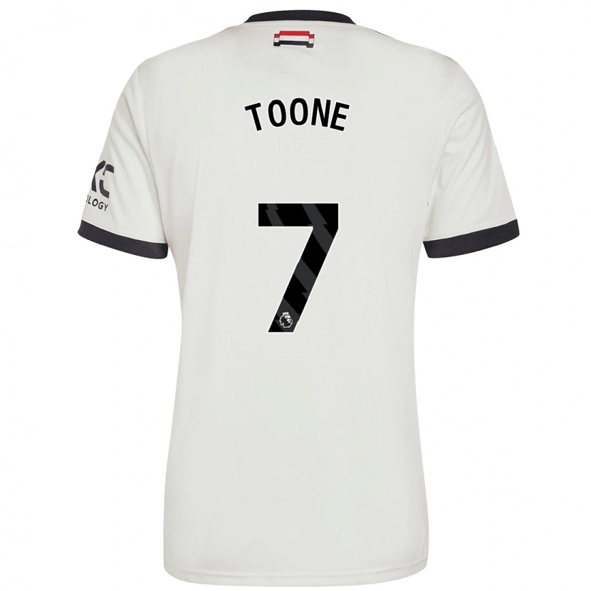 Danxen Enfant Maillot Ella Toone #7 Blanc Cassé Troisieme 2024/25 T-Shirt