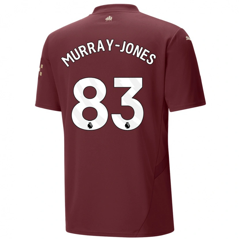 Danxen Enfant Maillot George Murray-Jones #83 Marron Troisieme 2024/25 T-Shirt